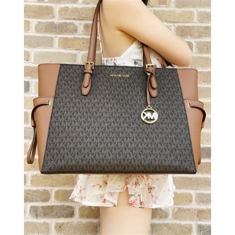 michael michael kors jet set large travel tote|jet item tote tasche.